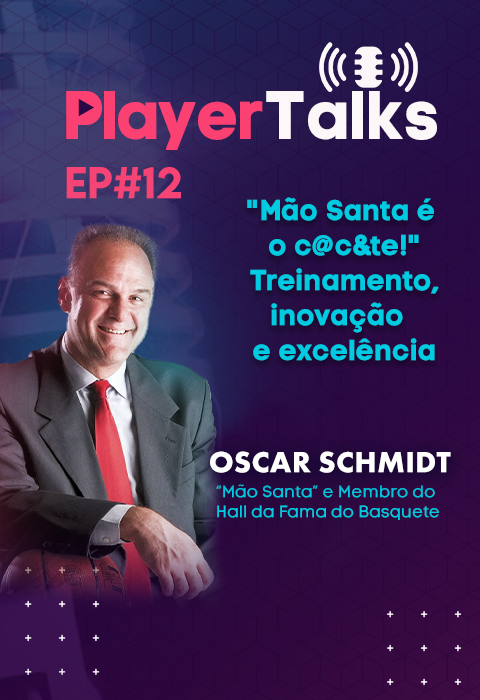 Lenda do basquete mundial, Oscar Schmidt é o convidado do novo episódio do PlayerTalks e fala de treinamento, propósito e princípios de uma carreira estelar.